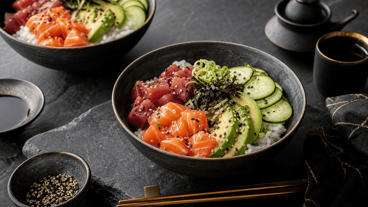 Weeknight sushi bowls from Miyora Sushi in St Neots