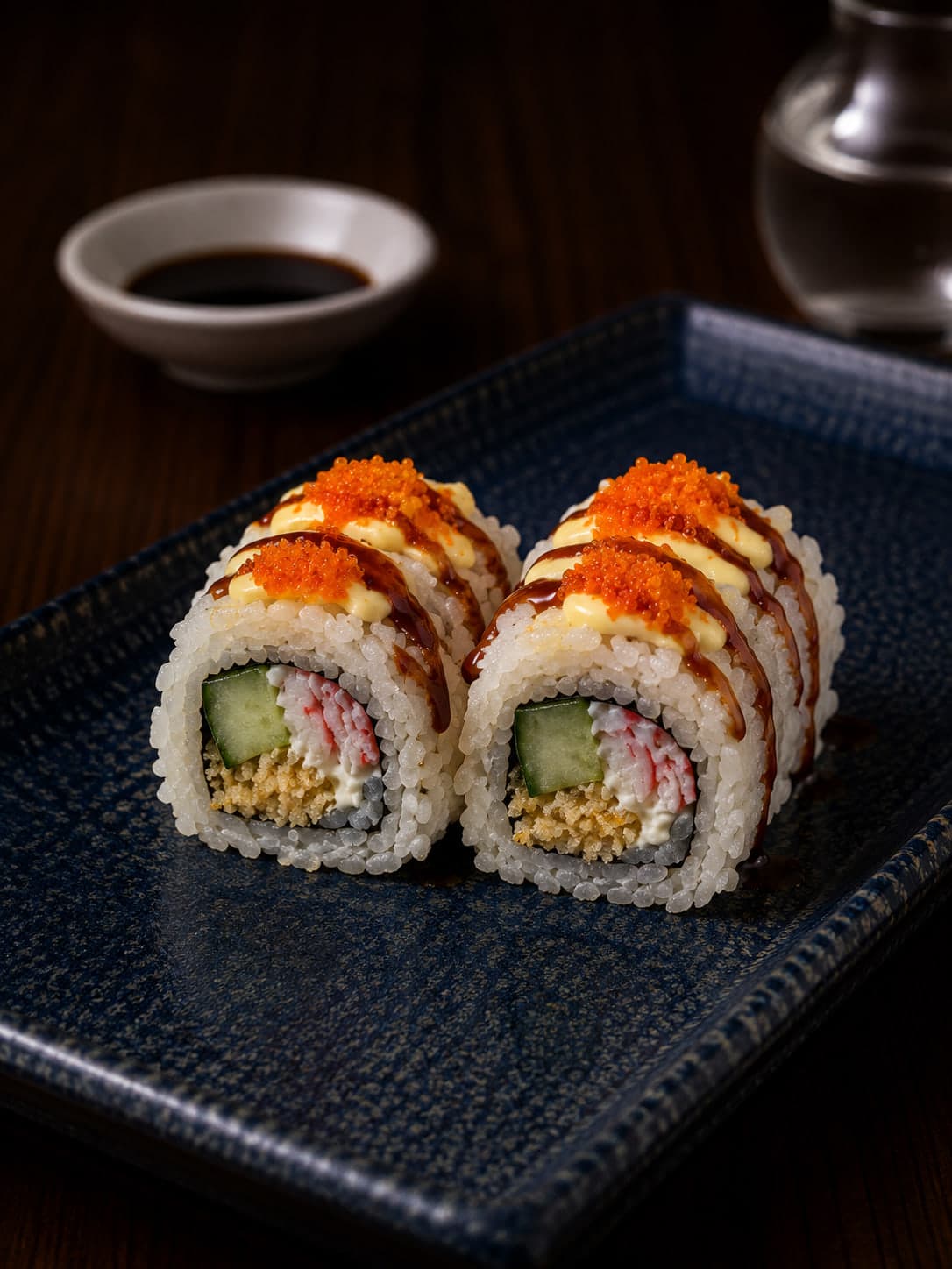 Caesar Roll from Miyora Sushi pre-order sushi menu in St Neots