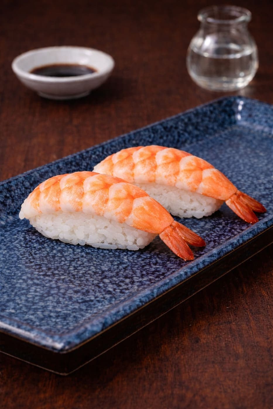 Cooked Prawn Nigiri from Miyora Sushi pre-order sushi menu in St Neots