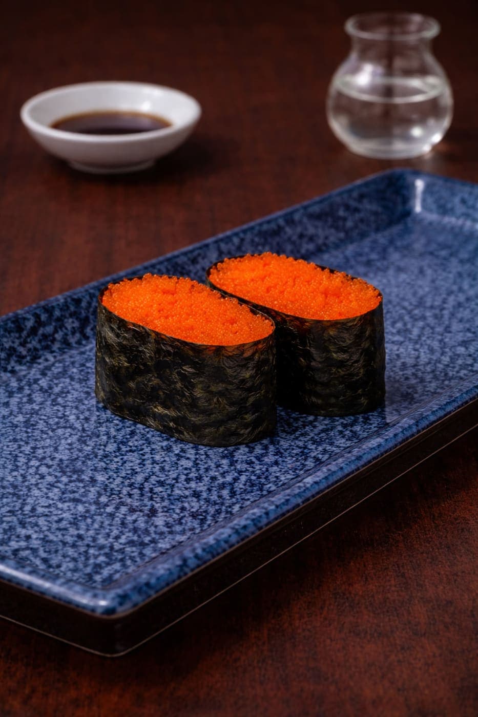 Crab Roe Gunkan from Miyora Sushi pre-order sushi menu in St Neots