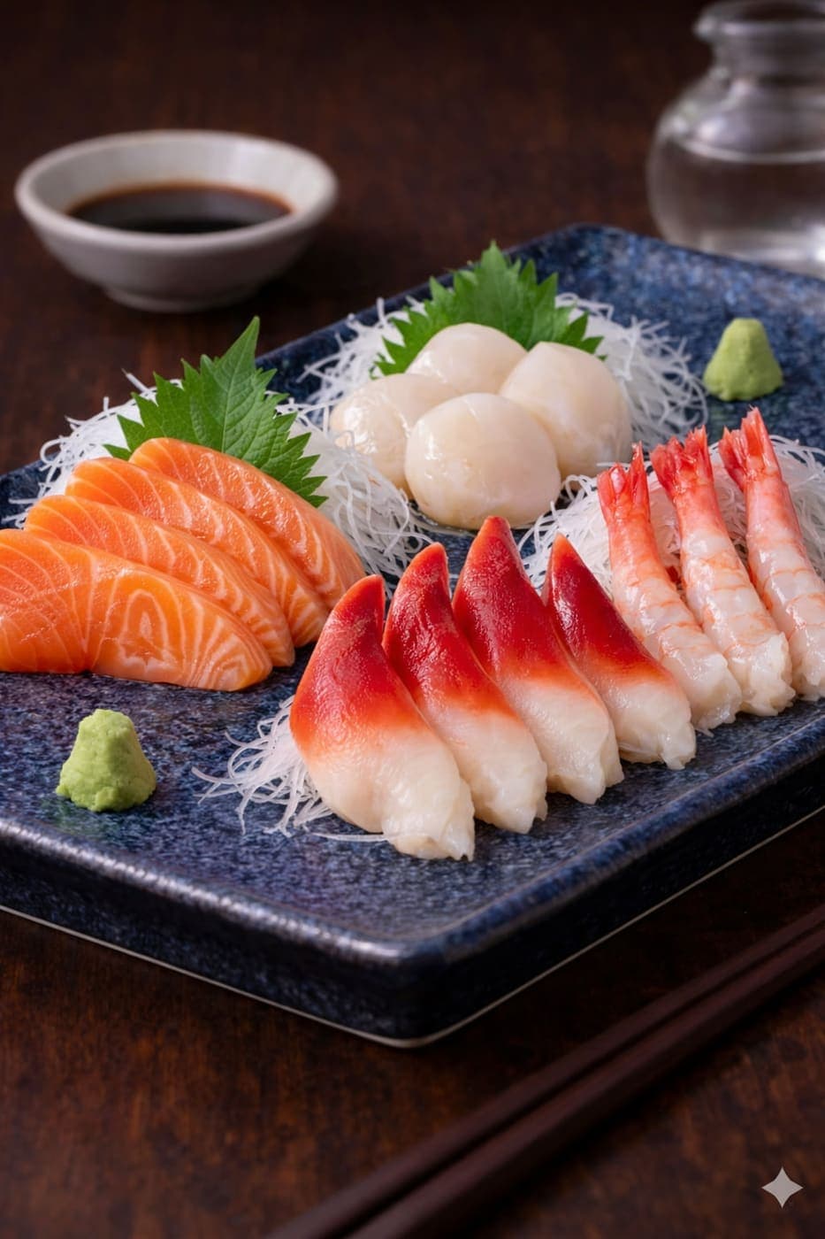 Sashimi Set from Miyora Sushi pre-order sushi menu in St Neots