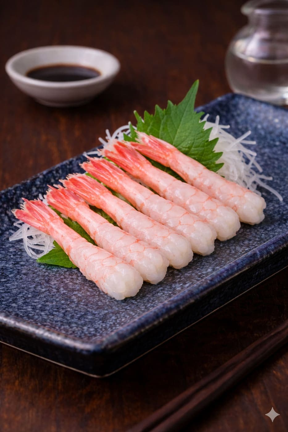 Sweet Shrimp Sashimi from Miyora Sushi pre-order sushi menu in St Neots