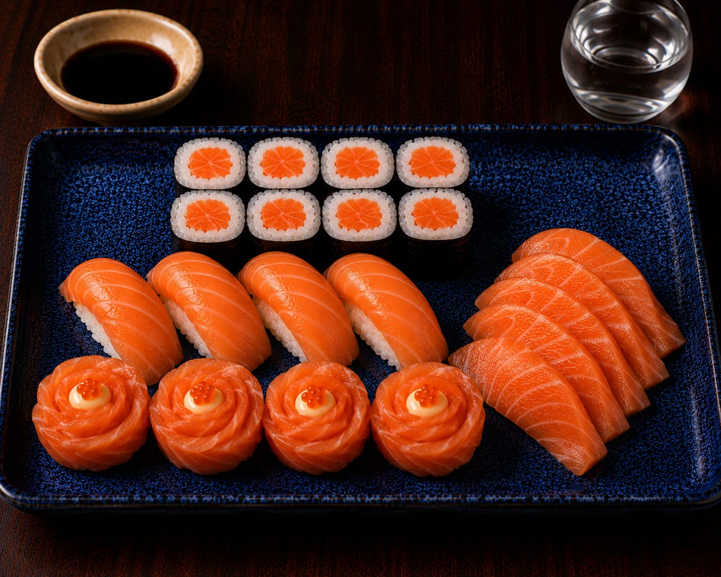 The Hana Set from Miyora Sushi pre-order sushi menu in St Neots