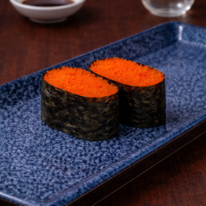 Home crab roe gunkan