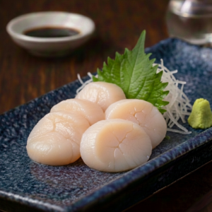Home scallop sashimi (4 pcs)